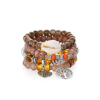 Brown Tree Of Life Bracelet