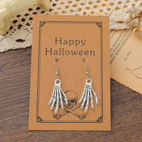 Skeleton Hands Halloween Card