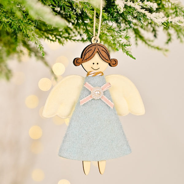 Blue Angel Ornament