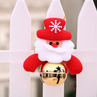 Santa Jingle Bell Ornament