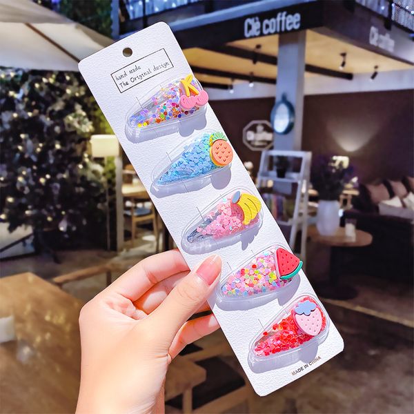 Confetti Hair Clips - Fruity