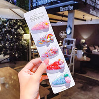 Confetti Hair Clips - Star