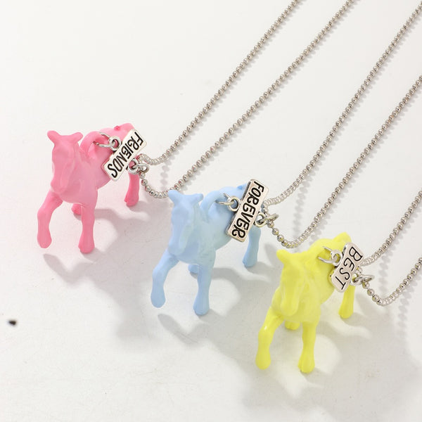 3pc BFF Pony Necklace Set