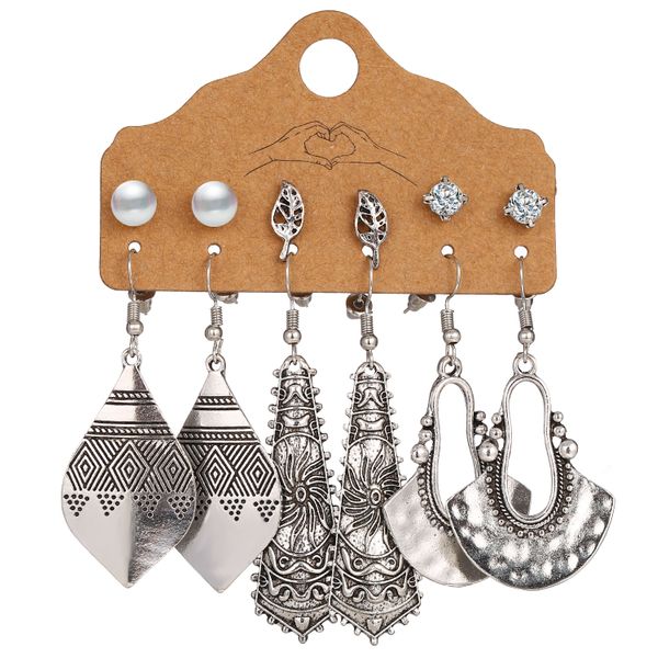 Aztec Earring Set