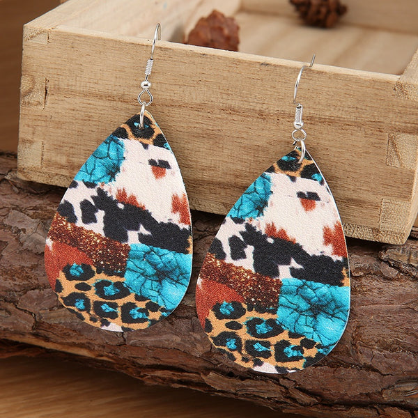 Trendy Western Drop Earrings
