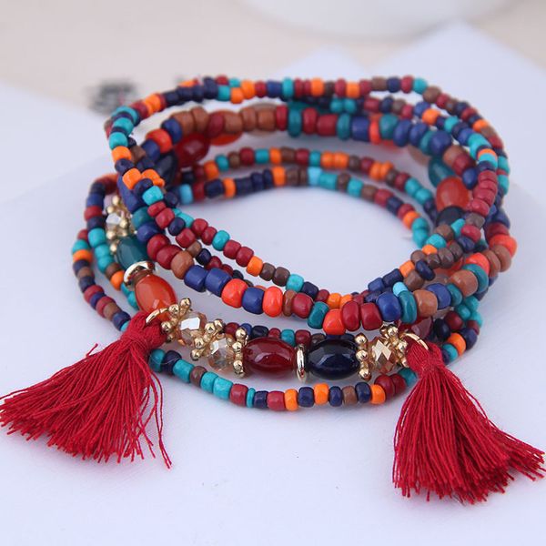 Red Tassel Bracelet