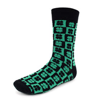 Men's St. Patrick's Clover Novelty Socks