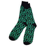 Men's St. Patrick's Clover Novelty Socks