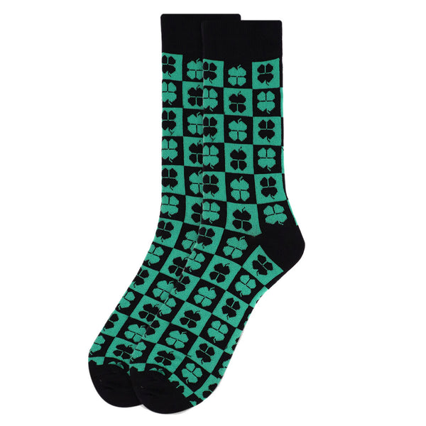 Men's St. Patrick's Clover Novelty Socks
