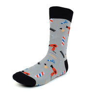 Men's Barber Shop Novelty Socks