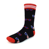 Men's Patriotic Sunglasses Novelty Socks