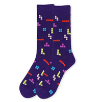 Men's Tetris Novelty Socks