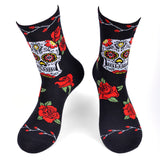 Women's Sugar Skull Novelty Socks
