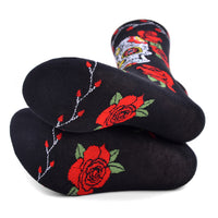 Women's Sugar Skull Novelty Socks