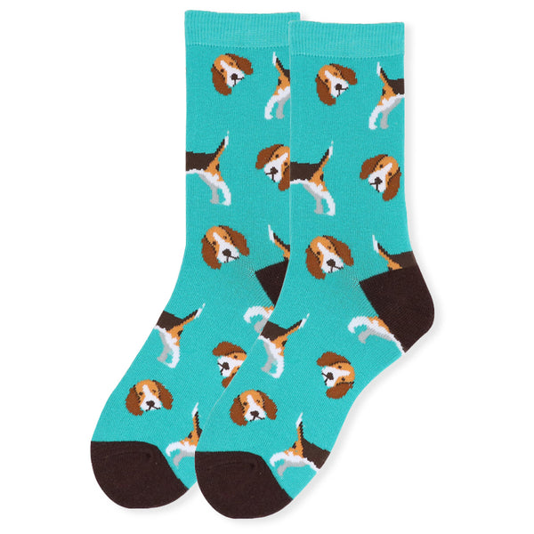Women's Beagle Dog Novelty Socks