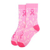 Women's Breast Cancer Awareness Novelty Socks