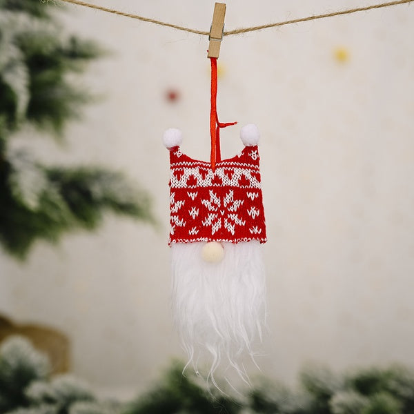 Gnome Ornament - Snowflake