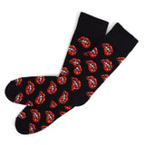 Men's Sexy Lip Bite Novelty Socks